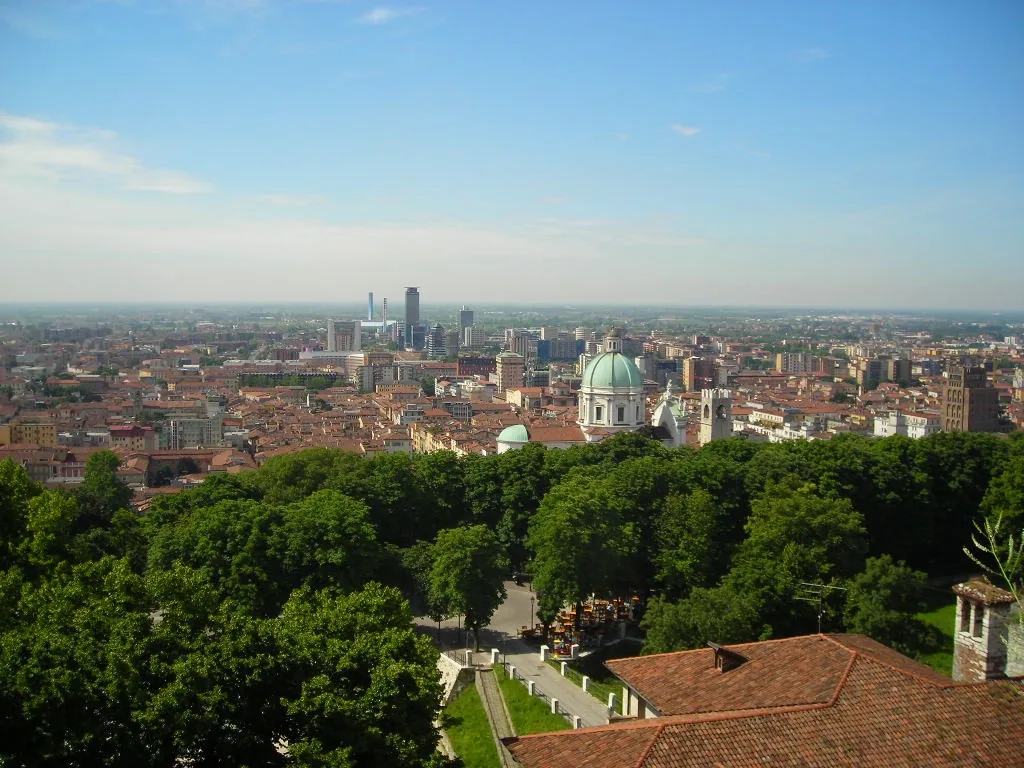 Brescia von der Burg